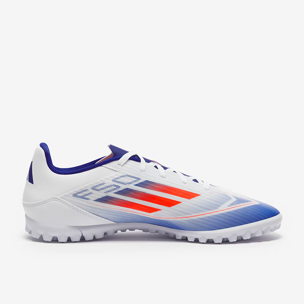 Adidas F50 Club TF - Ftwr White/Solar Red/Lucid Blue