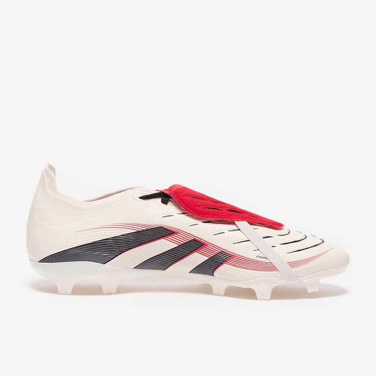 Adidas Predator League Tongue FG - Off White/Core Black/Pure Ruby