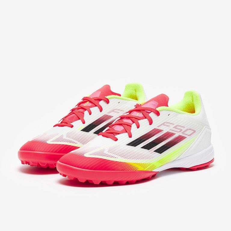 Adidas F50 League TF - White/Black/Solar Yellow