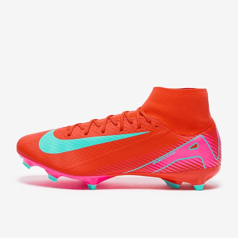 Nike Air Zoom Mercurial Superfly X Academy FG - Ember Glow/Aurora Green