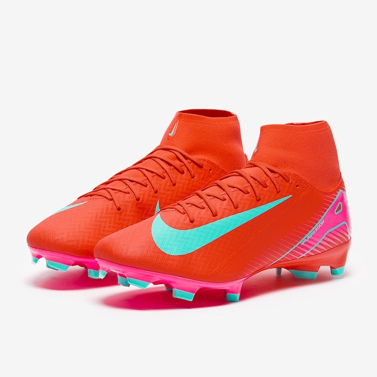 Nike Air Zoom Mercurial Superfly X Academy FG - Ember Glow/Aurora Green