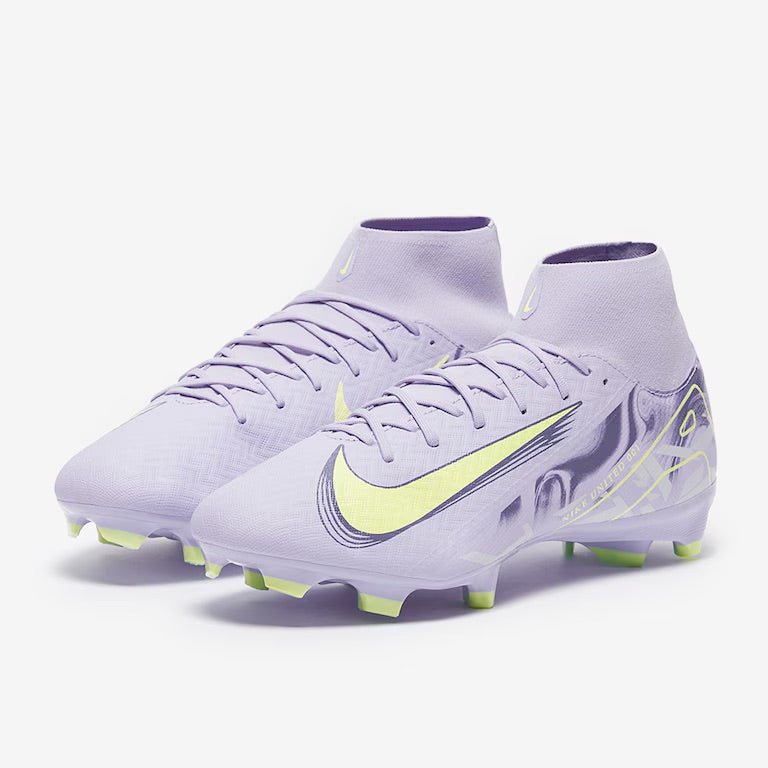 Nike Air Zoom Mercurial Superfly X Academy FG - Purple Agate/Barely Volt
