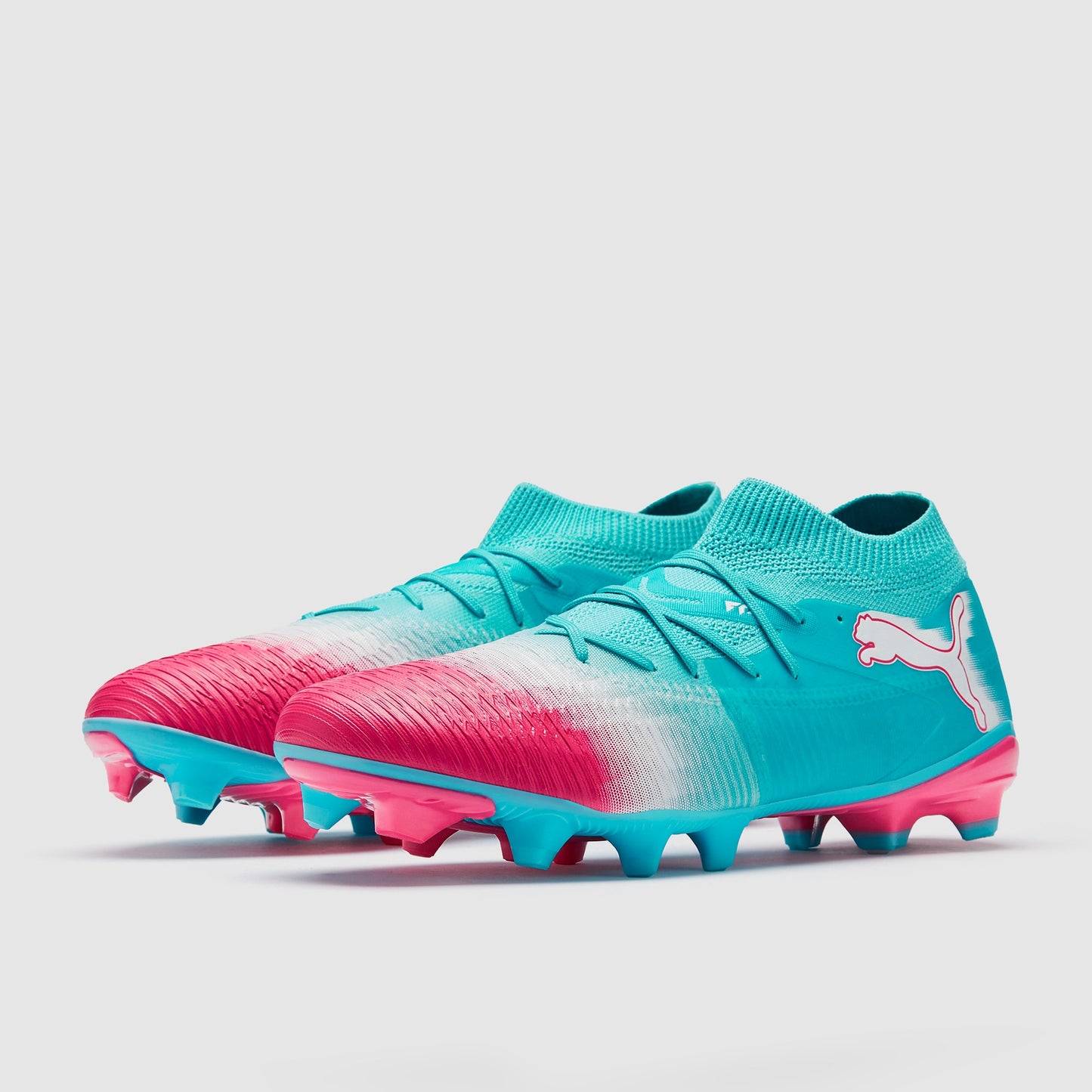 Puma Future 8 Match Re-Charge FG/AG - Hero Blue/Puma White/Sunset Pink
