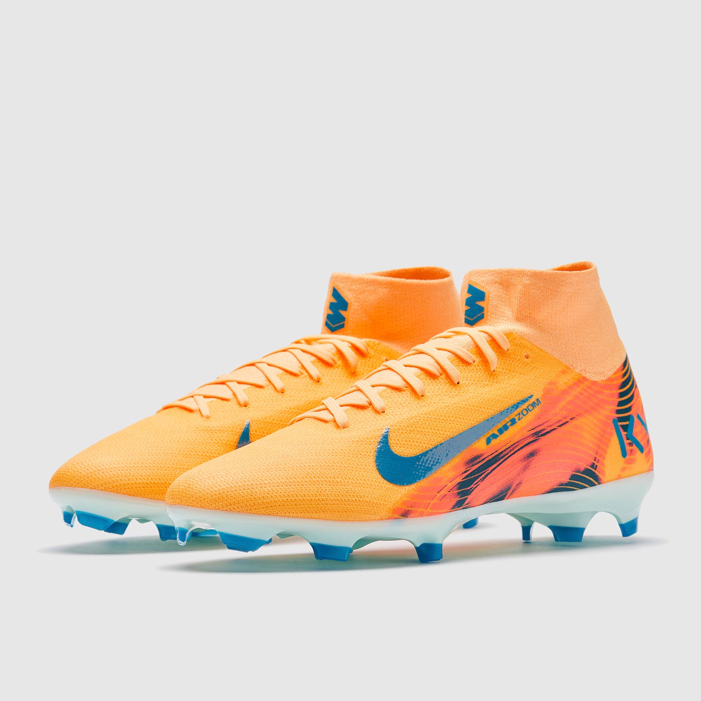 Nike Air Zoom Mercurial Superfly X Pro x Mbappe FG - Melon Tint/Neo Turq/Igloo