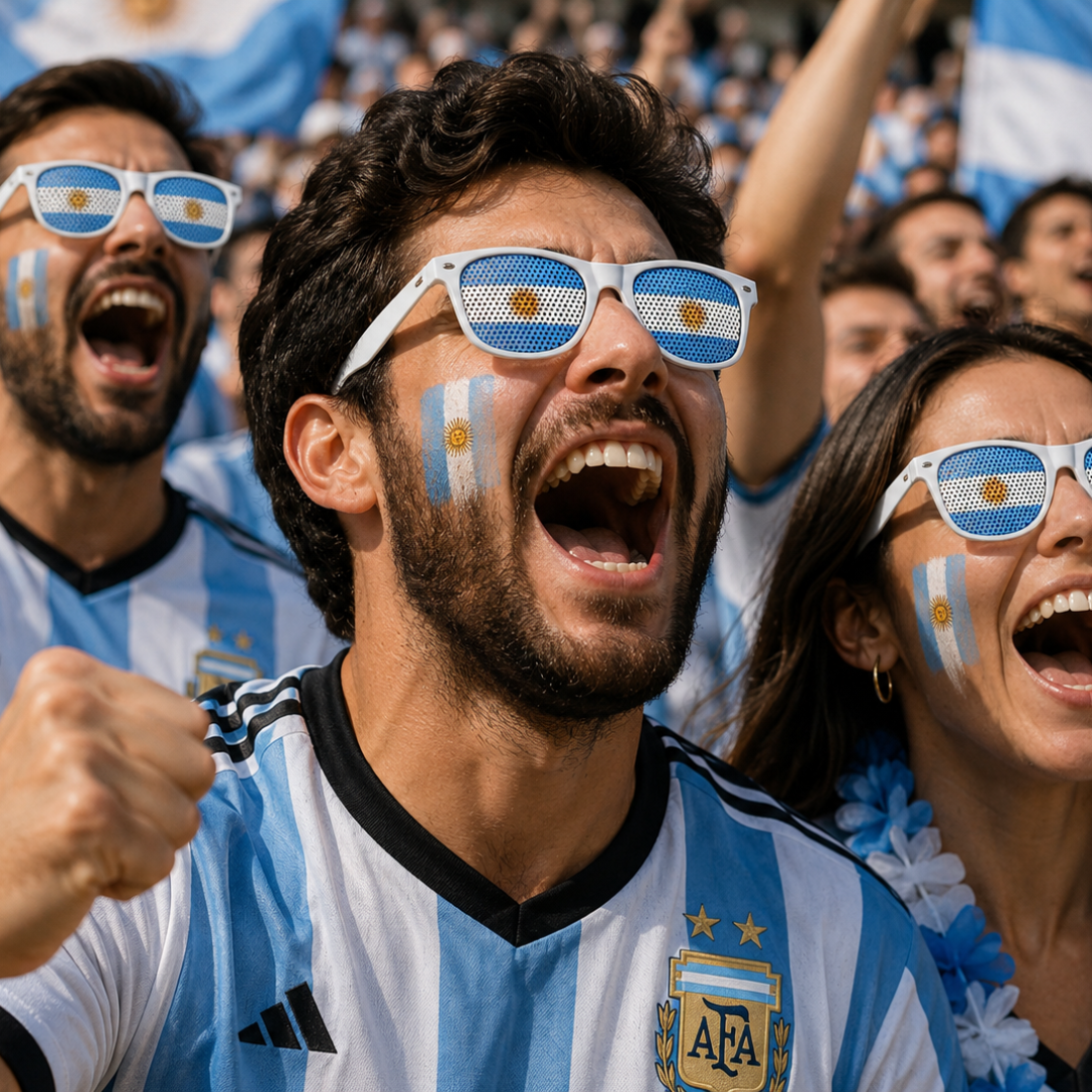 Argentina World Cup Fanglasses