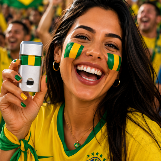 Brazil World Cup Face Paint Stick