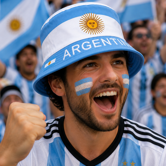 Argentina World Cup Bucket Hat