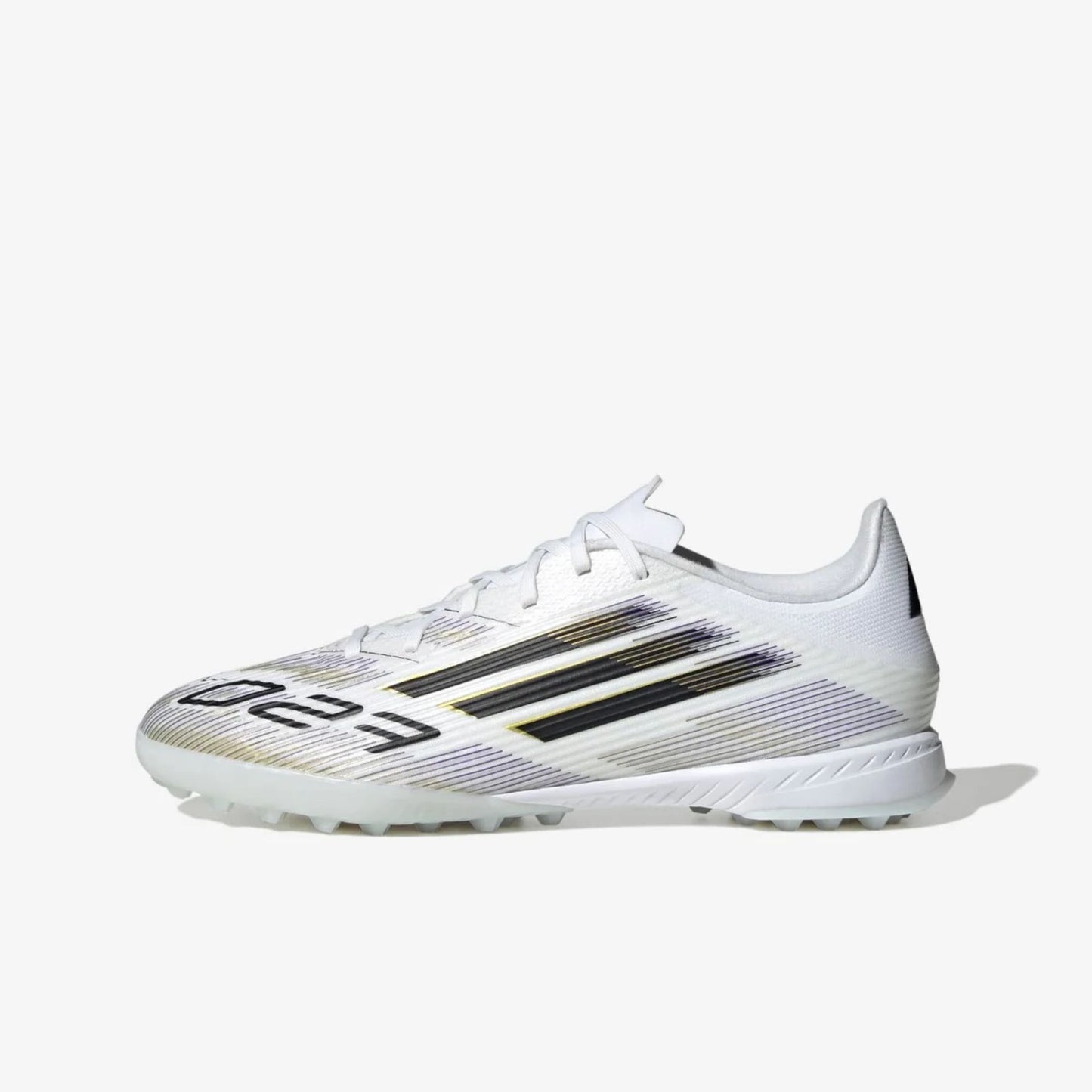 Adidas F50 League TF - White/Core Black/Met Gold