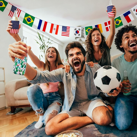 FIFA World Cup 2026 String Flag Set (14×21cm)