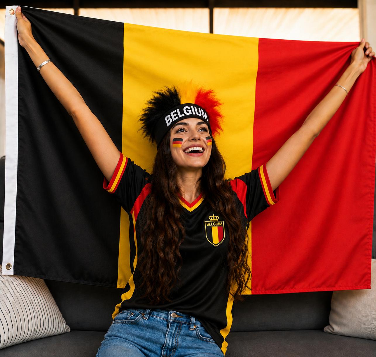 Belgium 3' x 5' Flag