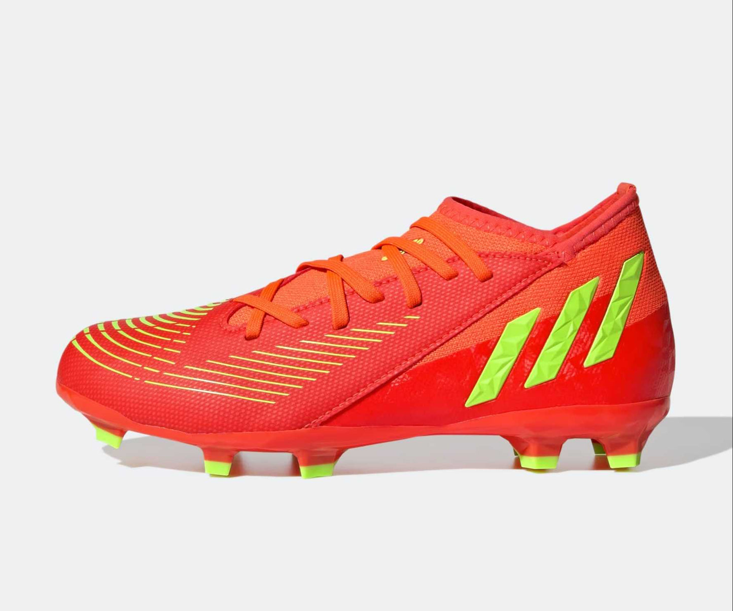 Adidas Kids Predator Edge.3 FG - Solar Red/Solar Green/Core Black