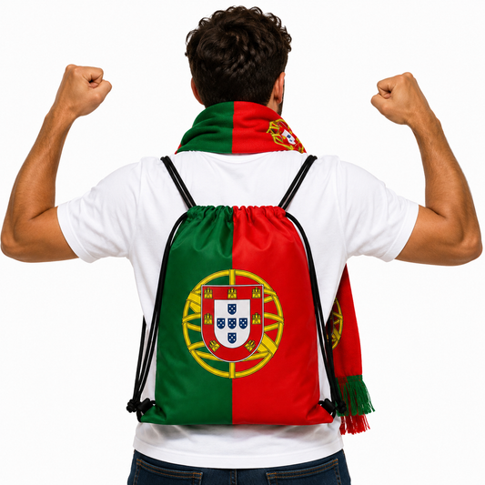 Portugal World Cup Drawstring Bag