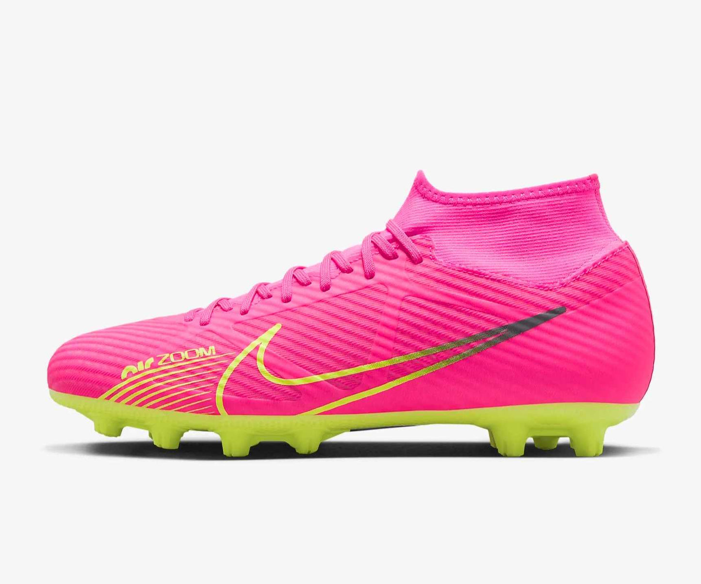 Nike Air Zoom Mercurial Superfly IX Academy AG - Pink Blast/Volt/Gridiron