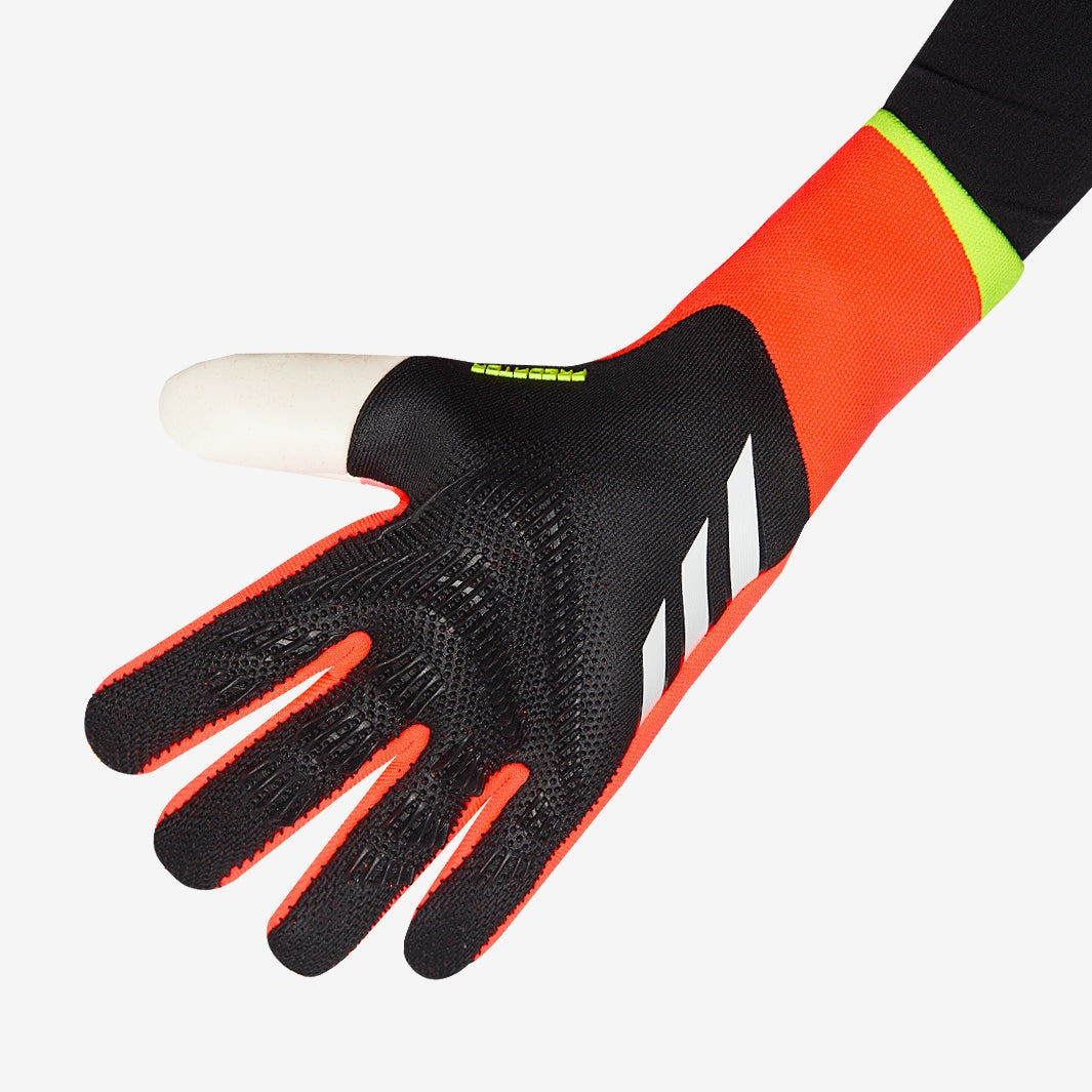 Adidas Predator Pro Promo GK Gloves - Black/Solar Red/Solar Yellow