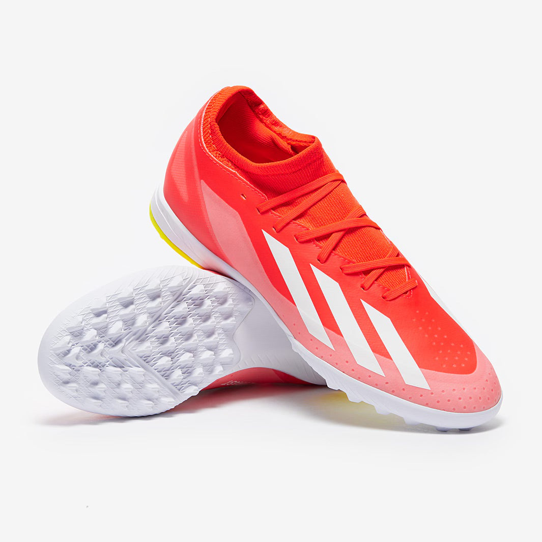 Adidas X Crazyfast League TF - Solar Red/White/Team Solar Yellow