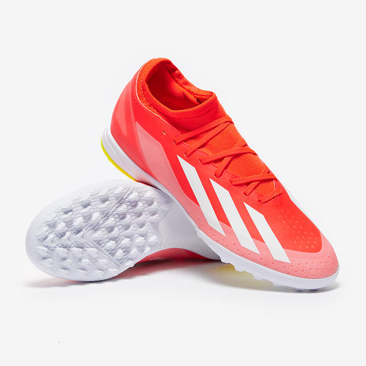 Adidas X Crazyfast League TF - Solar Red/White/Team Solar Yellow