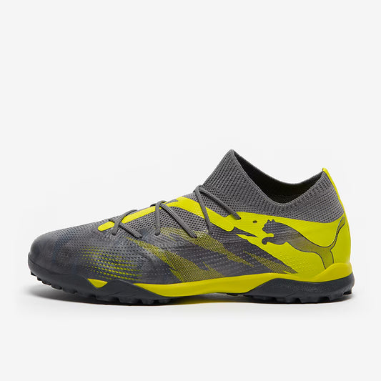 Puma Future 7 Match Rush TT - Strong Gray/Cool Dark Gray/Electric Lime