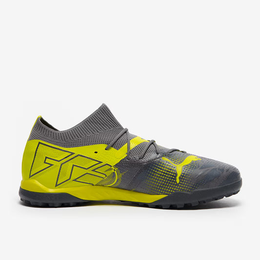 Puma Future 7 Match Rush TT - Strong Gray/Cool Dark Gray/Electric Lime