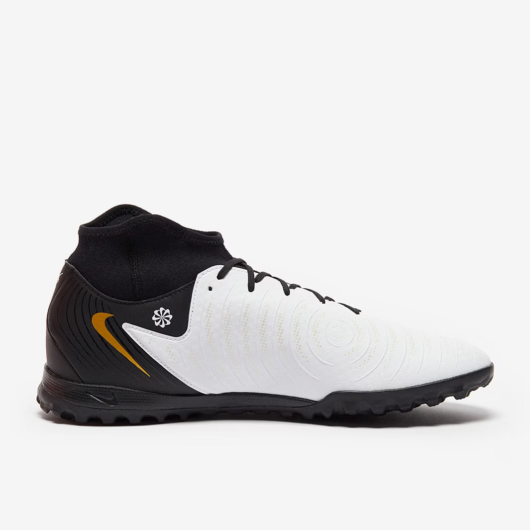 Nike Phantom Luna II Academy TF - White/Black/Metallic Gold Coin