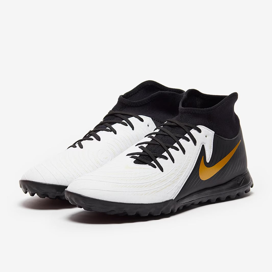 Nike Phantom Luna II Academy TF - White/Black/Metallic Gold Coin