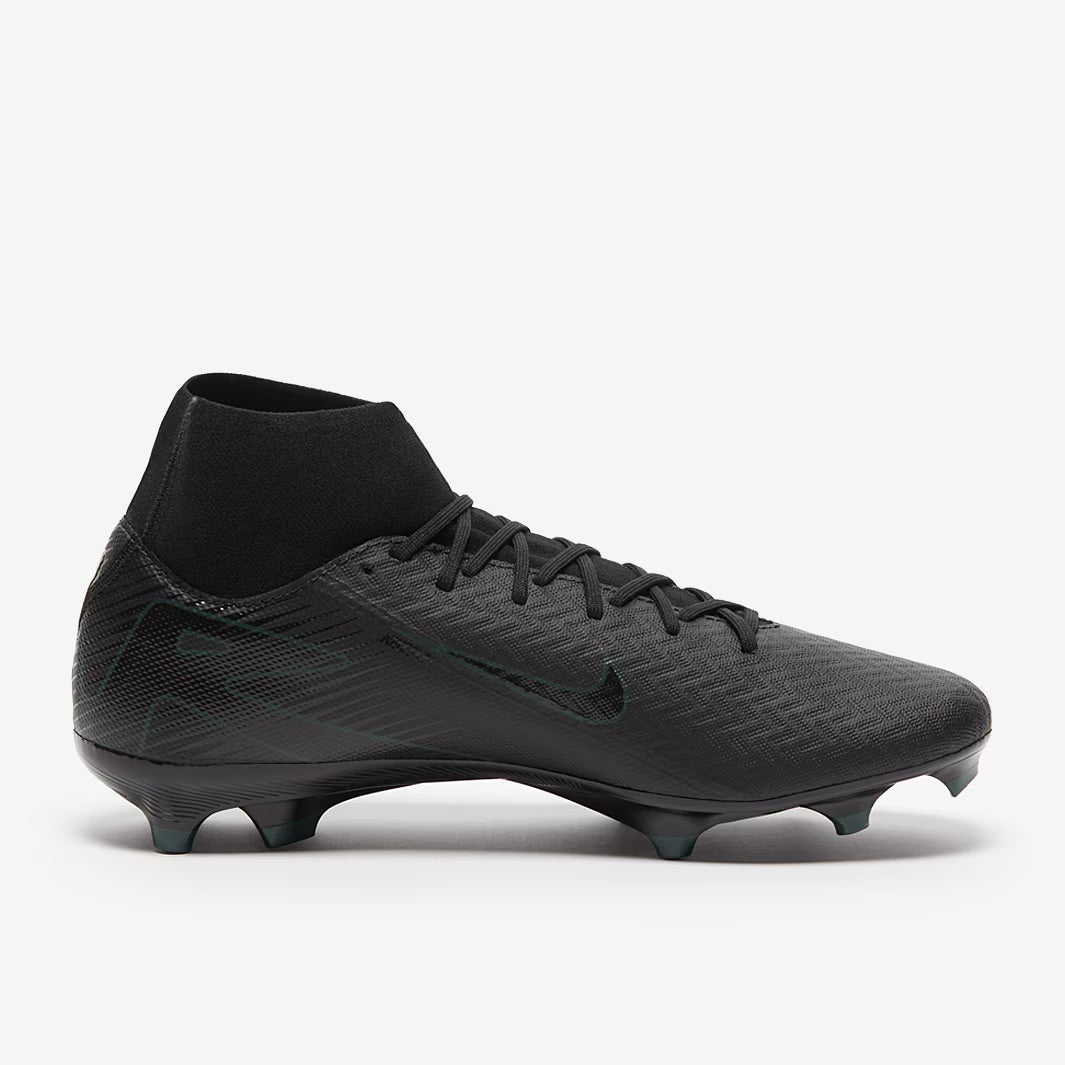 Nike Air Zoom Mercurial Superfly X Academy FG/MG - Black/Black/Deep Jungle