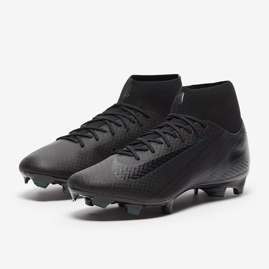 Nike Air Zoom Mercurial Superfly X Academy FG/MG - Black/Black/Deep Jungle