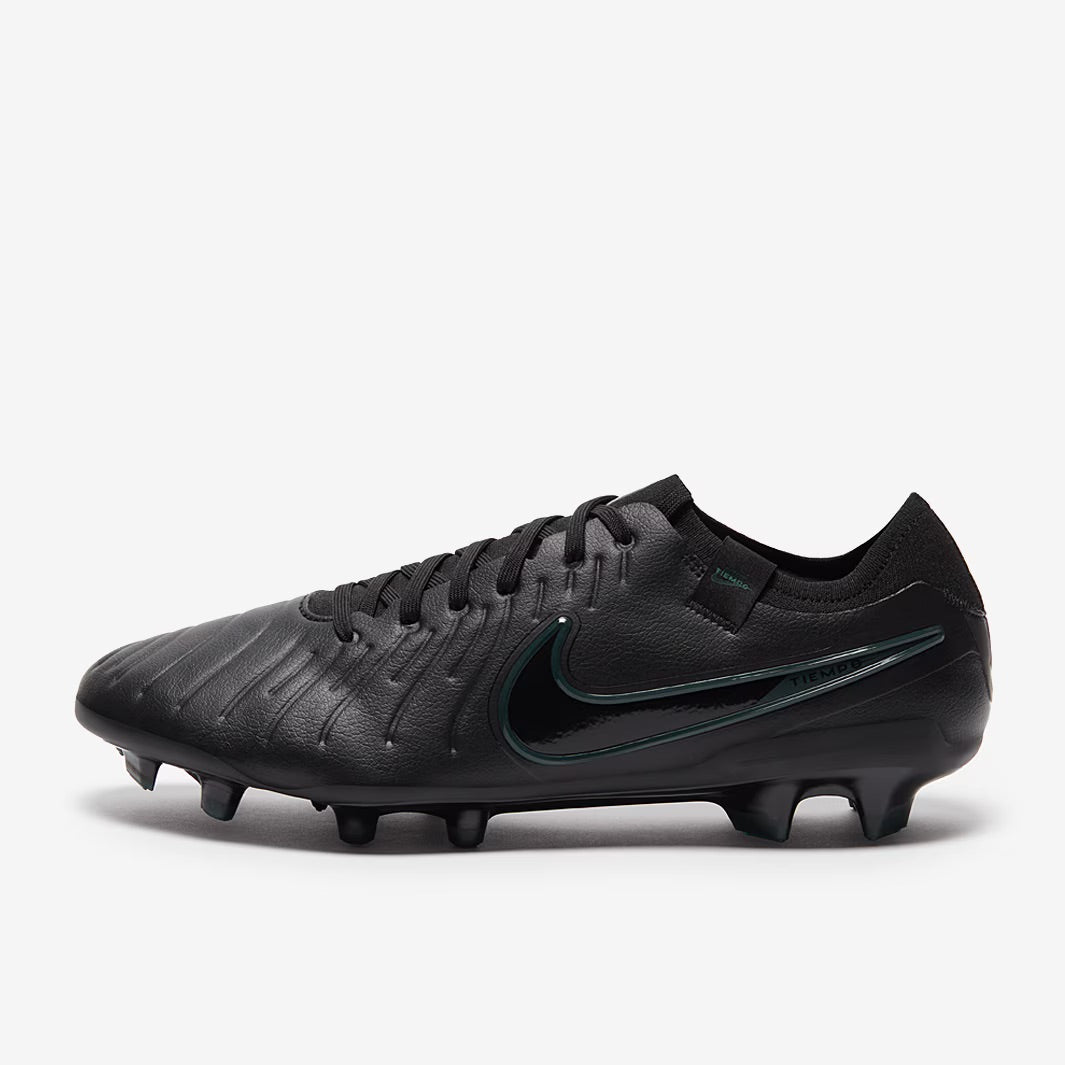 Nike Tiempo Legend X Pro FG - Black/Black/Deep Jungle