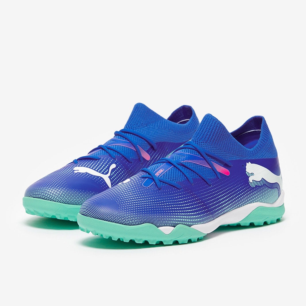 Puma Future 7 Match TT - Bluemazing/Puma White/Electric Peppermint