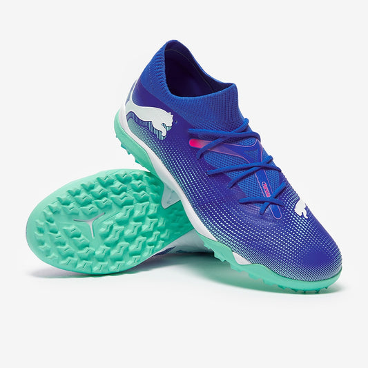 Puma Future 7 Match TT - Bluemazing/Puma White/Electric Peppermint