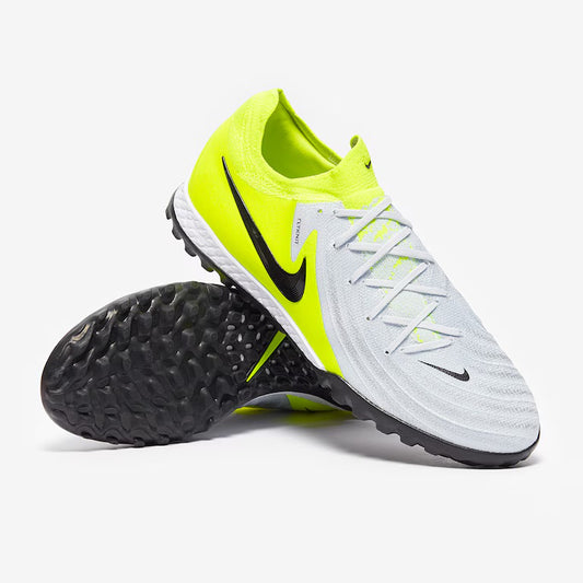 Nike Phantom GX II Pro TF - Metallic Silver/Black/Volt