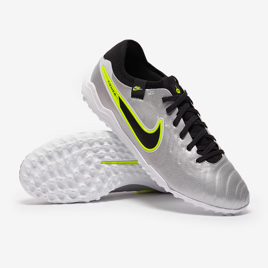 Nike Tiempo Legend X Pro TF - Metallic Silver/Black/Volt