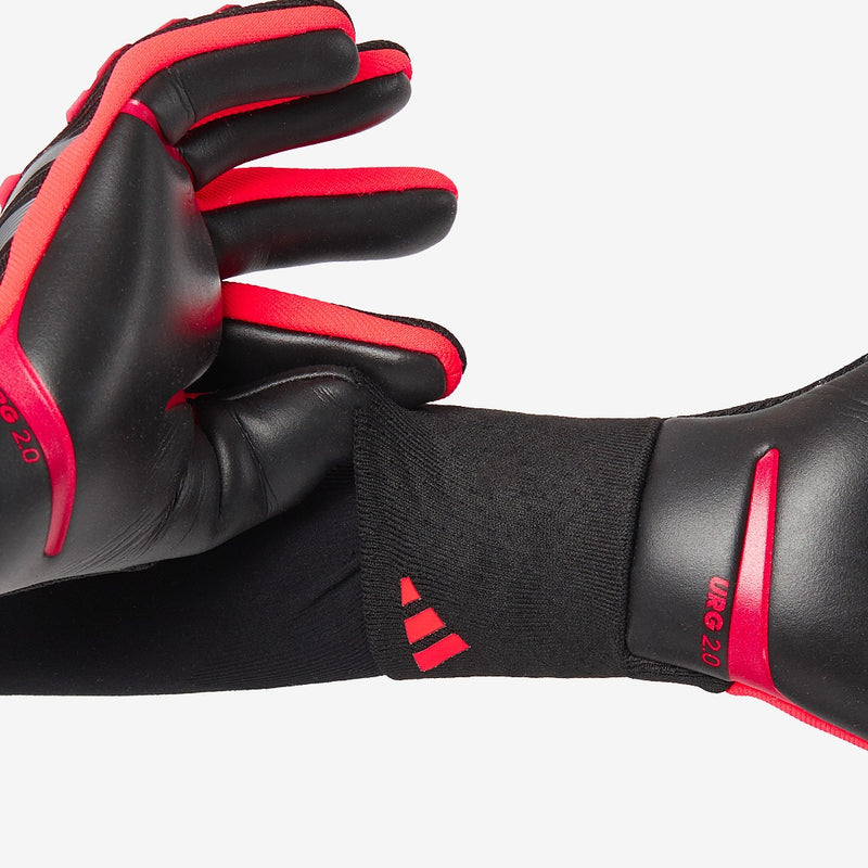 Load image into Gallery viewer, Adidas Predator Pro GK Gloves - Black/Black/Lucid Red
