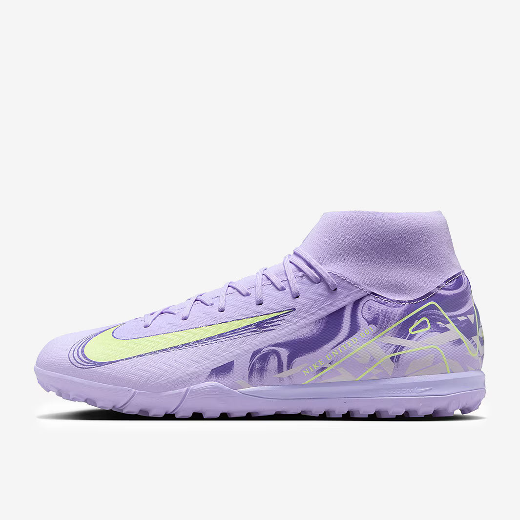 Nike Air Zoom Mercurial Superfly X Academy TF - Purple Agate/Barely Volt