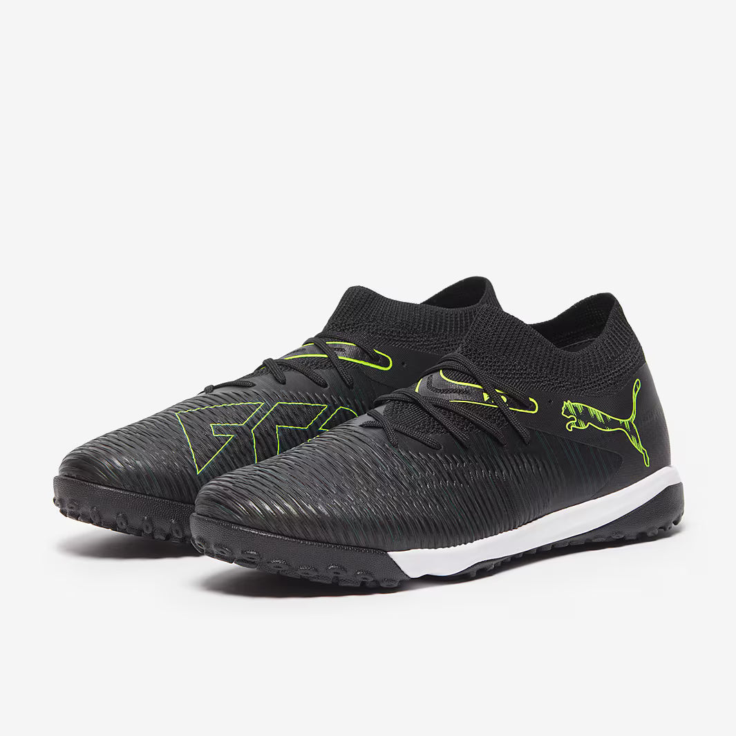 Puma Future 8 Match TT - Puma Black/Fizzy Light/Green Terrain