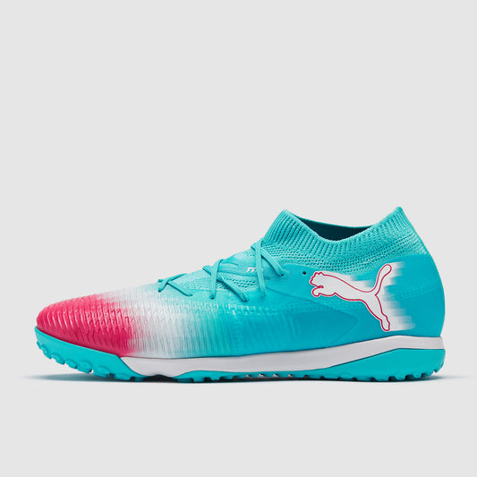Puma Future 8 Match Re-Charge TT - Hero Blue/Puma White/Sunset Pink