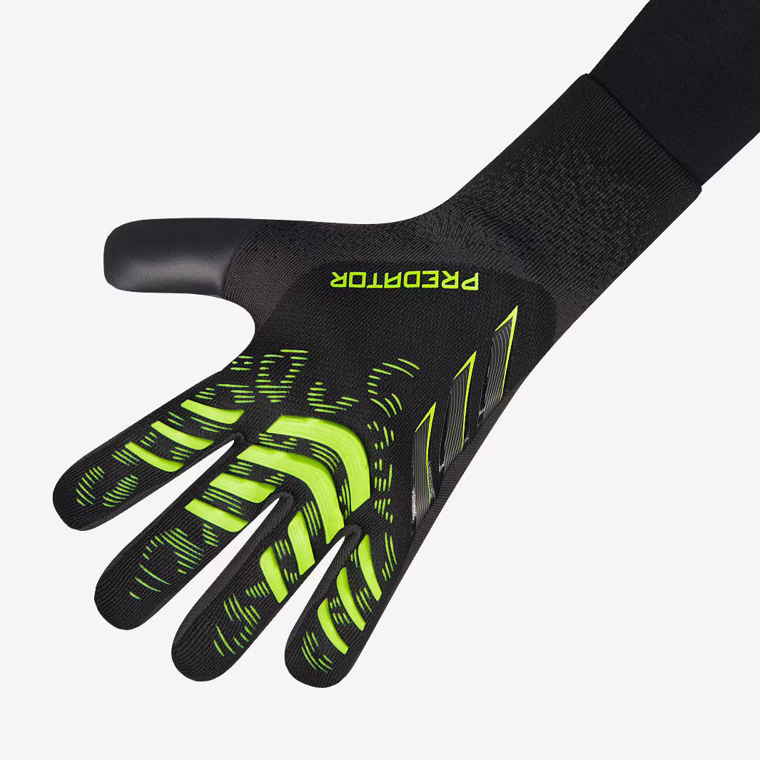 Adidas Predator Pro GK Gloves - Black/Carbon/Lucid Lemon