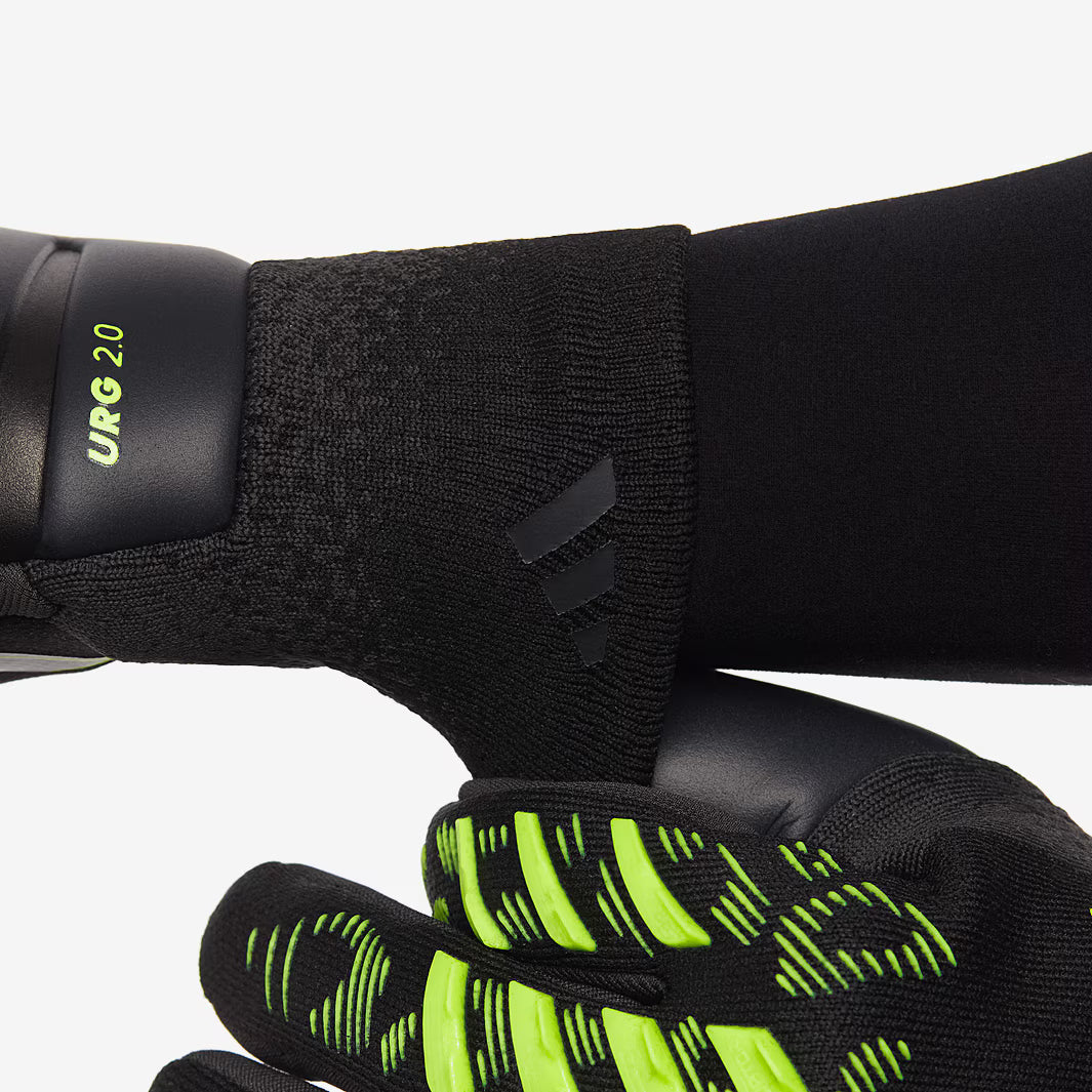 Adidas Predator Pro GK Gloves - Black/Carbon/Lucid Lemon