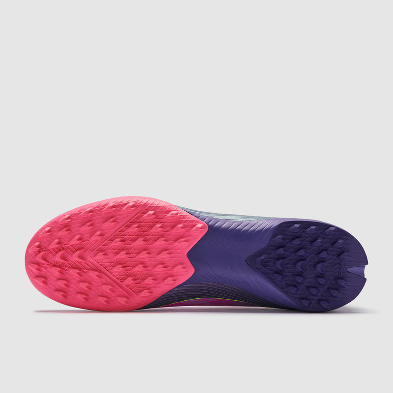 Load image into Gallery viewer, Adidas F50 League Laceless x Lamine Yamal TF - Unity Purple/Ftwr White/Lucid Lemon
