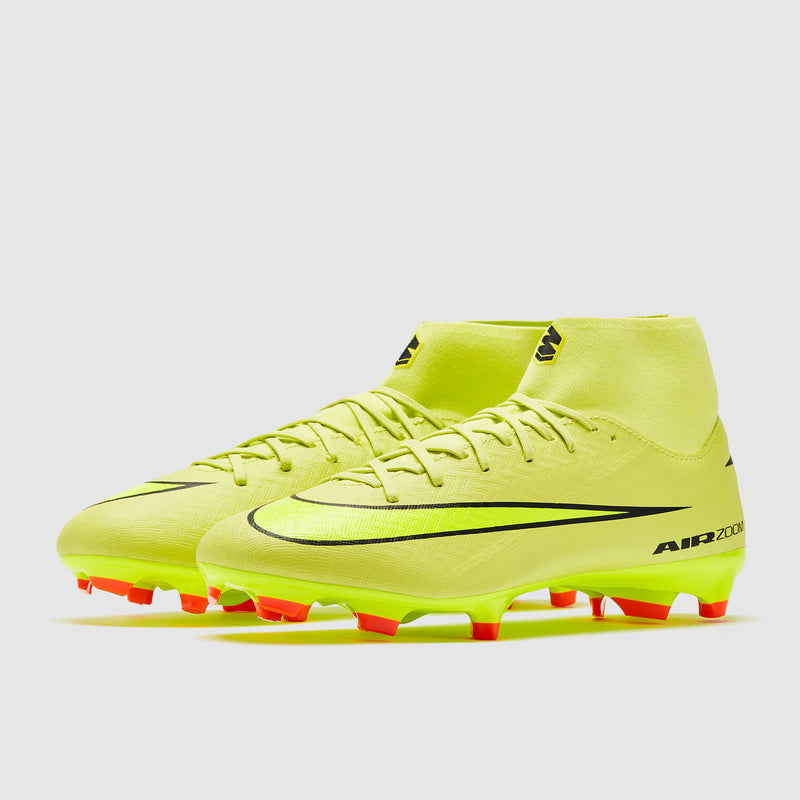 Load image into Gallery viewer, Nike Air Zoom Mercurial Superfly X Academy FG/MG - Limelight/Volt/Hyper Crimson
