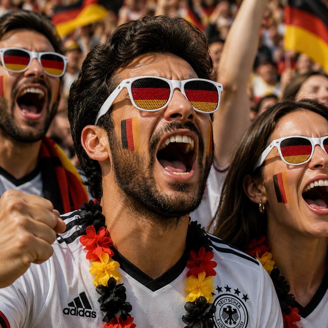 Germany World Cup Fanglasses