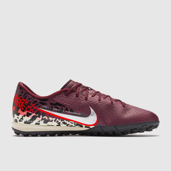 Nike Air Zoom Mercurial Vapor XVI Academy TF - Burgundy Crush/Mtlc Silver/Univ Red/Fossil