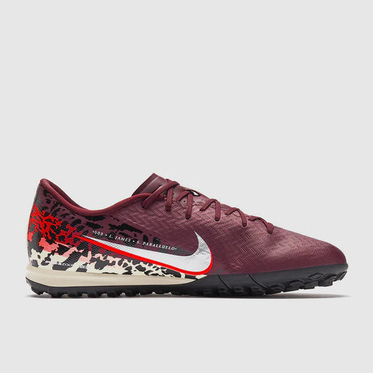 Nike Air Zoom Mercurial Vapor XVI Academy TF - Burgundy Crush/Mtlc Silver/Univ Red/Fossil