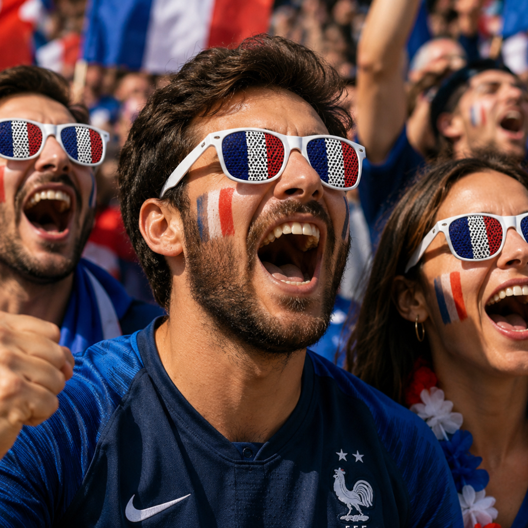 France World Cup Fanglasses