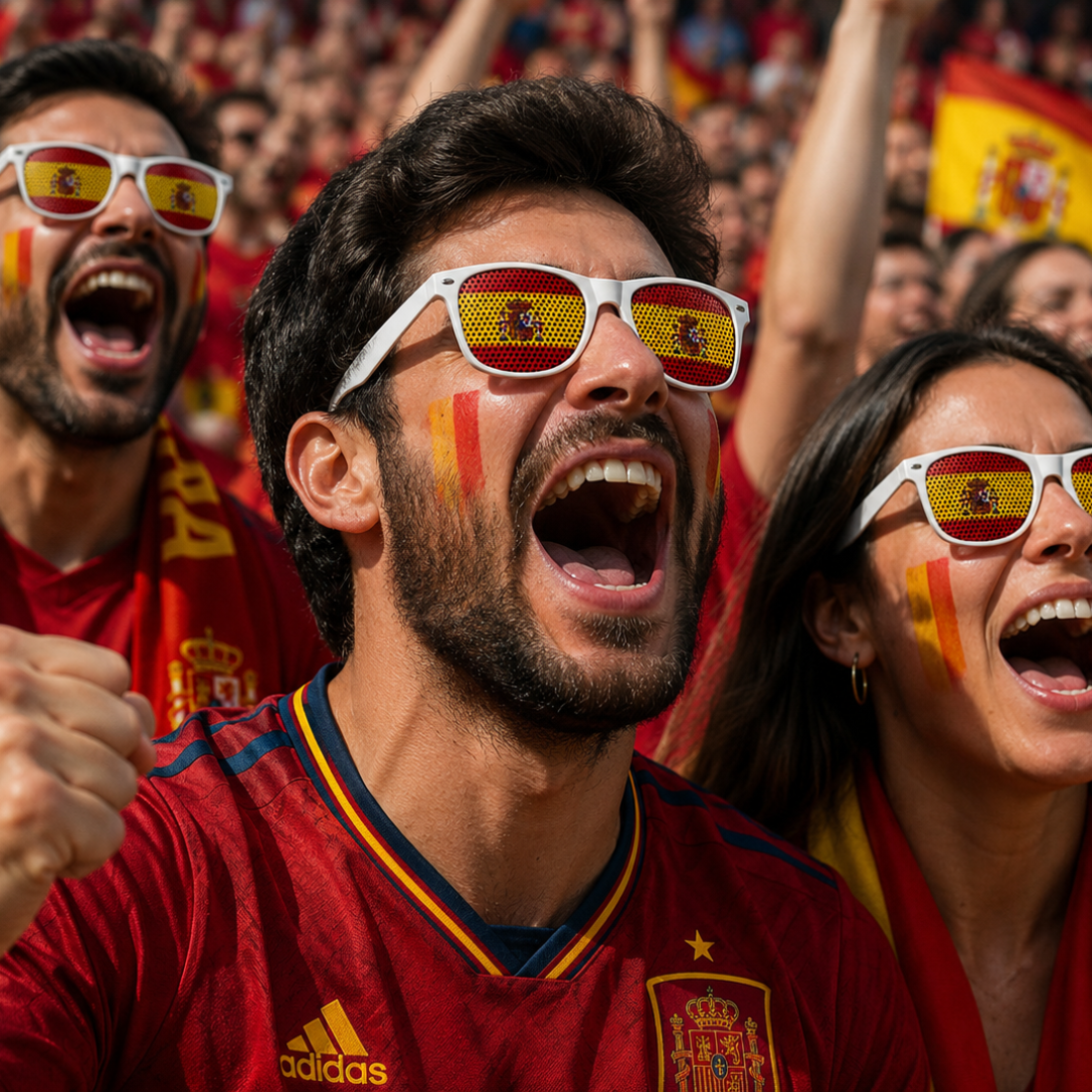 Spain World Cup Fanglasses