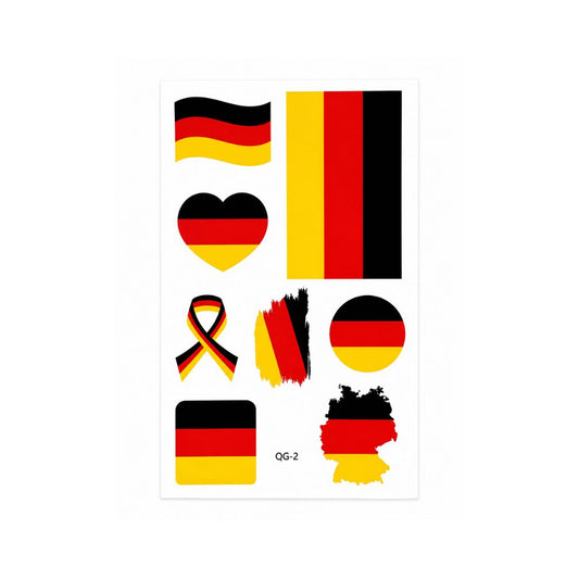 Germany World Cup Face Sticker Set