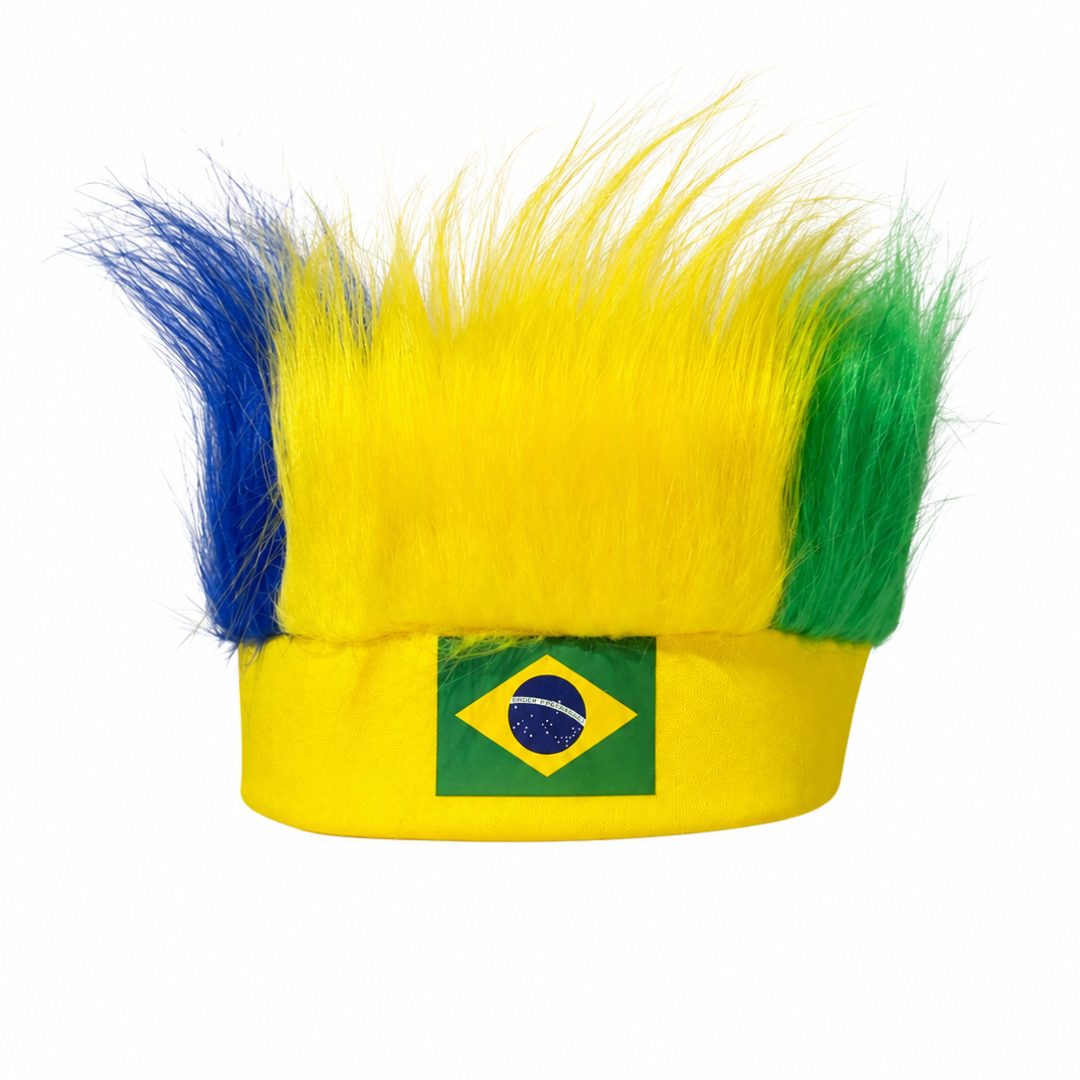 Brazil World Cup Fan Wig