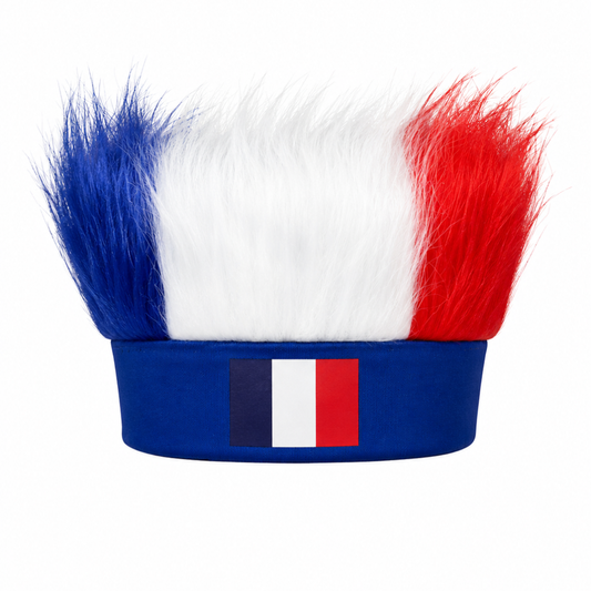 France World Cup Fan Wig