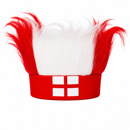 England World Cup Fan Wig