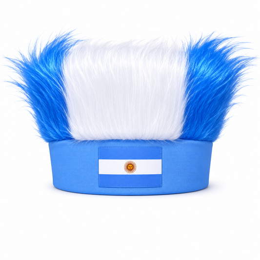 Argentina World Cup Fan Wig