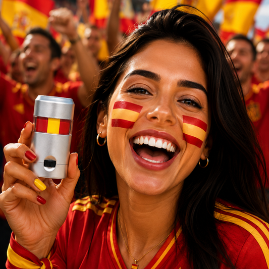Spain World Cup Face Paint Stick